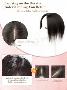 Penutup Rambut Jepit Tak Terlihat dengan Poni, Fiksasi Aman Multi-Jepit, Ringan, Penambah Volume Tanpa Sambungan, Tampilan Alami, Cocok untuk Perjalanan Sehari-hari, Pesta, Pernikahan, dan Acara Lainnya, Aksesori Rambut Dewasa yang Elegan dan Percaya Diri - MultiWarna - View 10