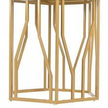 Dining Tables - Golden, White - View 9