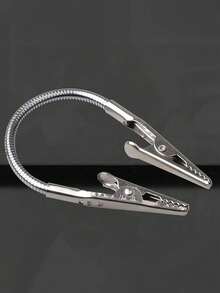 1/3/5pcs Multi-Functional Heavy Duty Alligator Clip Holder, Metal Threaded Bendable Clip, Suitable For Various Industrial Applications, Aluminum Structure, Premium Material, Metal Clip, Suitable For Office, Home, Laboratory Tools - Suitable For , Sticky Notes, Cables - Aluminum Alloy Structure, Premium Material, Multi-Functional Clamping, Cable Management, Perfect For Office Personnel - Multicolor - View 6