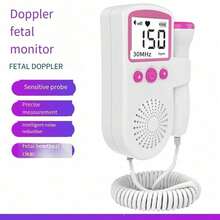 Mother's Day Gift Fetal Heart Rate Monitor Home Fetal Monitor Pregnant Women Fetal Movement Monitor Home Fetal Heart Rate Detector - Xanh dương 501 - Xem 1