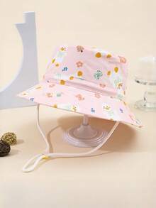 Cartoon Kids Bucket Hat, Lightweight Dopamine Color Series Bucket Hat, Large Brim Sun Protection Hat For Boys And Girls, Spring/Summer - Multicolor - View 16