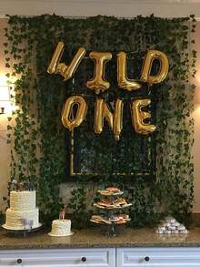 12/24PCS Fake Ivy Leaves, Artificial Garland, Green Hanging Plants Vine, Bedroom Wall Decor, Wedding Party Room Aesthetic Items - Artificial Ivy Garland - View 8