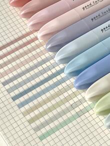 4支/套 高品质荧光笔，多巴胺荧光笔，学生专用，大容量轮廓标记笔，适合学生课堂奖励、返校礼物、派对礼品和课堂笔记 - 套裝 - 查看 12