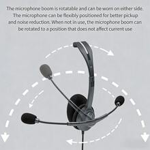 Logitech H111 Stereo Headphones With Microphone, 3.5mm Wired Headset, Suitable For Customer Service And Call Center - View 3