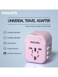 PHILIPS 出國轉換插頭轉換器/國際旅行插座轉換器/英歐美澳標德國日本新加坡韓國香港適用 - 多色多規格 - 查看 17