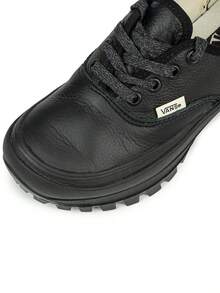 Vans男鞋女鞋Authentic Vibram DX厚底增高鞋德比鞋低筒休閒鞋情侶鞋VN0A5JLWBKA - 黑色 - 查看 8