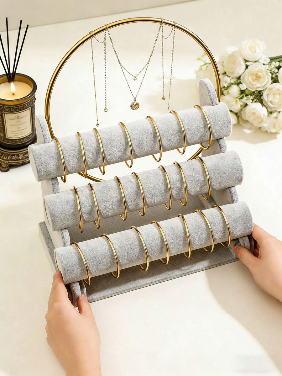 1 pièce Support de présentation de bracelet détachable, pour montres et bracelets, rangement et organisateur pour la maison