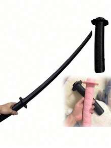 1件装 - 3D打印减压武士刀玩具，3D打印重力伸缩武士刀模型玩具，趣味塑料伸缩武士刀玩具，创意减压益智玩具 - 彩色 - 查看 5