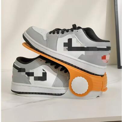 12Pcs Adjustable Plastic Shoe Slots Organizer, PP Material Stackable Shoe Rack, 4 Height Adjustable Slots, Double Layer Anti-Slip Shoe Storage Holder, Space Saving 50% Shoe Organizer For Closet Entryway Bedroom Dorm, Fits Sneakers High Heels, Easy Assembly Black Clear Shoe Stand