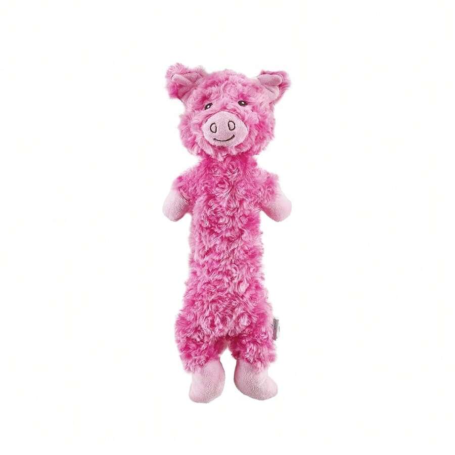 Outward Hound By Charming Pet Lil' Dudes Pig Pl 11ush Squeaky Dog Toy - Lil'DudesPigOneSize - 查看 1