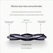 适用于 Ecovac S Deebot X2 Omni / X2 Pro / X2 机器人吸尘器的 1/2/4/6/8/19/23 件替换配件，包括滚刷、主刷、边刷、HEPA 过滤器、拖布和尘袋等部件。 - 查看 4