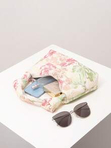 亮片包，花卉图案，刺绣包，适用于晚宴、舞会装饰、舞会配饰、婚礼用品、优雅女士钱包、女士礼物（图案随机） - 彩色 - 查看 6