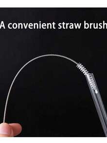 20pcs Metal Straw Cleaner - Extra Long Stainless Steel Brush For Cleaning Reusable Straws, Water Bottles And Pipes - 20pcs - View 6