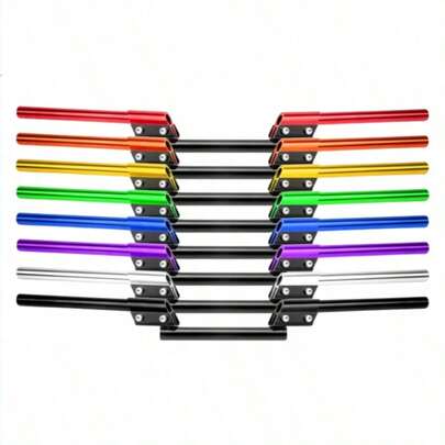 7/8英寸可调节通用摩托车车把，CNC铝合金可拆卸转向杆，适用于踏板车、迷你摩托车和越野车