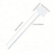 100根尼龙自锁式扎带，实用线缆管理多用途家居配件 - 100pcs - 查看 2