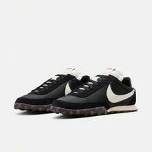 Nike Giày thể thao nam WAFFLE RACER, kiểu dáng thấp cổ IM8658-001 - màu đen - Xem 5