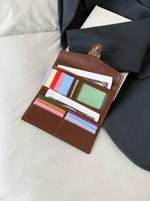 3件套女士短款钱包及卡包，大容量拉链钱包，PU皮革休闲钱包，鳄鱼纹绗缝钱包，母亲节礼物，女士钱包，迷你钱包，小钱包，可爱钱包，旅行必备夏季小钱包 - 灰色 - 查看 11