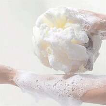 5 Piezas Esponja Flor Loofah, Con Aro para Colgar, Suave Exfoliante, Genera Abundante Espuma, Suave Exfoliante Corporal, Masaje de Espalda, Reutilizable para el Cuidado Corporal y Exfoliación, También Adecuado para Decoración de Baño, Material Amigable con la Piel, Accesorio Esencial de Baño, Esponja Exfoliante Duradera, Imprescindible para Amantes del Spa en Casa - redondo - Ver 2