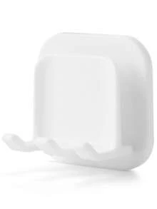 1pc 3-Slot Detachable Electric Toothbrush Holder, Wall-Mounted With Divider, Removable Toothbrush And Toothpaste Storage Rack, Suitable For Bathroom/Kitchen/Office - Multicolor - View 12