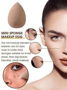 12/1 Set Makeup Brush Set, Portable Eyeshadow & Blush Brush Set, Cleansing Sponge Tools, Makeup Sponge, Makeup Tool Set Includes 8 Makeup Brushes + 4 Makeup Sponge Puffs, Cleansing Tools, Face Brush, Eye Brush, Brow Brush, Foundation Brush, Blush Brush, Stippling Brush, Concealer Brush, Makeup Sponge, Makeup Sponge, Soft Bristle Makeup Brushes - Multicolor - View 6