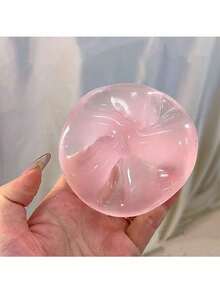 1个塑料慢回弹蓝色椰子油手工压制球，6厘米圆形，麦芽减压玩具，非常适合作为节日、生日、复活节、万圣节、圣诞节和派对的小礼物填充物。 - 升級款 - 查看 8