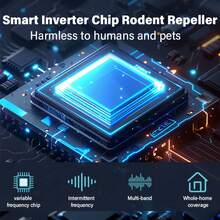 USB Powered Ultrasonic Rodent Repellent, A Multifunctional Rodent Repellent Suitable For Warehouses, Offices, And Homes, Effectively Repelling Rodents Including Mice, Bats, Mosquitoes, Cockroaches, And More - Q02 - View 6