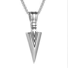 Collar con colgante en forma de martillo vikingo con diseño grabado, estilo - 2pcs - Ver 2