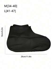 Unisex Reusable Waterproof Shoe Covers, Durable Silicone Anti-Slip Shoe Protectors, Easy To Clean Hand Wash, Neutral Shoe Covers For Outdoor Daily Wear, Waterproof Anti-Slip Travel Shoe Covers, Soft Transparent Outdoor Boot Covers, Lightweight Rain Gear Accessory, Suitable For Hiking/Camping, Summer Cooling, Beach, Travel, Waterproof Protection, Travel Essential - Multicolor - View 12