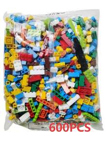 500PCS Adult-Friendly Small Loose Building Blocks Modular DIY Puzzle - Multicolor - View 11