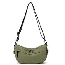 1pc Men's Waterproof Nylon Lightweight Zipper Casual Shoulder Bag, Suitable For Daily Commute - Multicolor - View 14