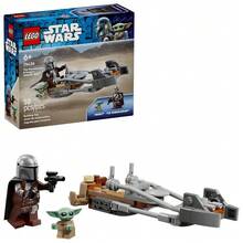 LEGO Bộ xếp hình Star Wars: Đồ chơi lắp ráp dành cho bé trai và bé gái, bộ đồ chơi nhập vai cho trẻ em, phù hợp cho trẻ từ 7 tuổi trở lên, quà tặng sinh nhật. - Nhiều màu - Xem 15