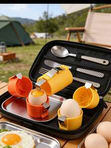 Creative Egg Cracker, Portable Egg Shell Cutter, Kitchen Tool - Multicolor - View 11