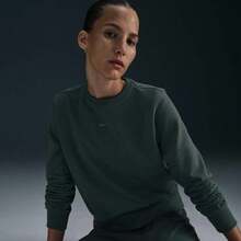 Nike One 运动连帽衫，保暖透气，舒适柔软，弹性亲肤，饰有品牌标志，拉链设计，适合健身房、日常通勤、跑步等各种场合，灰色，货号 FB5125-006 - 藍色/黑色 - 查看 1