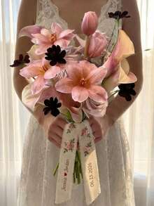Customized Cute Butterfly Wedding Veil, Customized Wedding Veil, Customized Bridal Veil With Text. Bride-To-Be Customized Name Bow Veil. - Multicolor - View 7