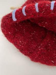 Mũ len beanie thiết kế độc đáo với đường khâu tương phản, mũ len móc thủ công hình quả bí ngô, mũ len giữ ấm tôn dáng khuôn mặt nhỏ nhắn, mũ len vành cuộn, mũ tai bèo đa năng mới dành cho nữ, thích hợp cho mùa xuân/hè, đi biển, nghỉ mát. - Nhiều màu - Xem 6