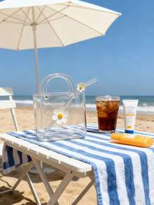 1个高品质手提包，内含大容量透明玻璃杯，适用于酒吧、葡萄酒和鸡尾酒。 - 彩色 - 查看 5