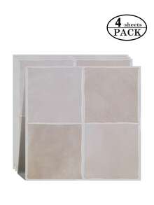 WoStick 4/10/20pcs 9"X9" Kitchen Backsplash Stickers Self-Adhesive Waterproof Square Tile Stickers - Pink - Milk Peach Sugar Cubes - View 15