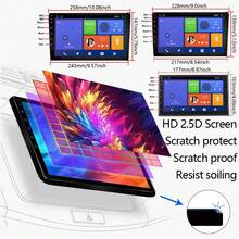 4core 2 Din Car Radio Carplay Android Auto 7 9 10 Inch Android 13 4G Universal 7"/9"/10" WIFI BT IPS Automotive Multimedia Player - IPS - View 5