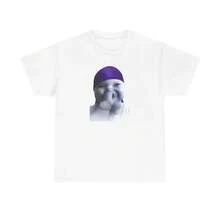Funny T-Shirt With Smiling AI Baby Meme - White-3 - View 1