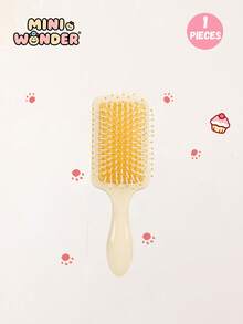 4pcs/1pc Leisure Style Macaron Solid Color Airbag Comb Set, Portable Air Cushion Mini Comb - Nylon Mane, Ergonomic Handle, Compact And Lightweight, Suitable For Use At Home, Travel And On The Go, Travel Hair Care Tool, Fashionable Comb, Plastic Handle - Multicolor - View 11