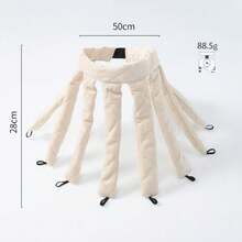 Máy uốn tóc không dùng nhiệt 8 chấu, làm từ chất liệu vải nỉ thân thiện với da, dụng cụ tạo kiểu tóc không dùng nhiệt, thoải mái khi ngủ. - C - Xem 2