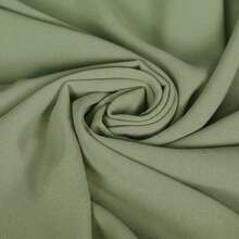 1pcsWomen Solid Color Chiffon Hijab Lightweight Soft Head Scarf For Daily Wear - Mint Green - View 3