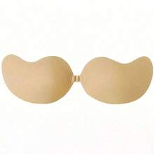 1 Pair Mango Shaped Adhesive Bra, Lift & Enhance Small Bust, Invisible Strapless Bra For Women, Breathable For Wedding Dress - Multicolor - View 8