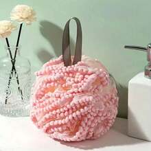 5 Piezas Esponja Flor Loofah, Con Aro para Colgar, Suave Exfoliante, Genera Abundante Espuma, Suave Exfoliante Corporal, Masaje de Espalda, Reutilizable para el Cuidado Corporal y Exfoliación, También Adecuado para Decoración de Baño, Material Amigable con la Piel, Accesorio Esencial de Baño, Esponja Exfoliante Duradera, Imprescindible para Amantes del Spa en Casa - redondo - Ver 7