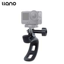 Llano 360° 柔性相机背带三脚架支架，兼容 Action 6/5/Pro/4/3、Hero 13/12/11、AKASO、Osmo Nano Pocket，可安装在自行车、摩托车车把、防滚架夹具上 - 黑色-MT009 - 查看 12