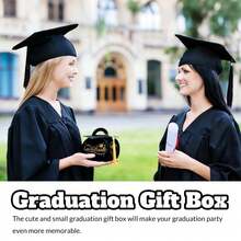 40pcs/20pcs/10pcs Graduation Cap Gift Boxes, Graduation Party Favors Candy Boxes With Tassels, Desktop Decor For 2026 Graduates - Multicolor - View 8
