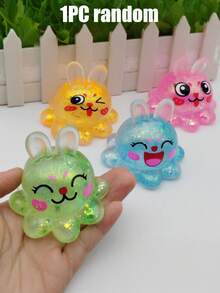 1/3/4/5pcs Shiny Crystal Salamander Squishy Toys, Soft Slow Rebound, Anti-Stress Fidget Toys, Cute Small Gadgets, Taba Squishy, Portable Travel Finger Pinching Toys, Soft & Adorable, Suitable For All Ages Including Autism, Office Workers, Students, Ideal Holiday Gifts, Small Cute Fun Gifts - 彩色 - 查看 53