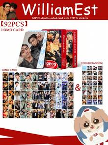 Hasbro 60張雙面卡片附32張貼紙，LOMO卡，高端收藏卡，可放入卡夾、錢包、護照，旅行攝影道具，送給朋友的完美禮物 - 彩色 - 查看 7