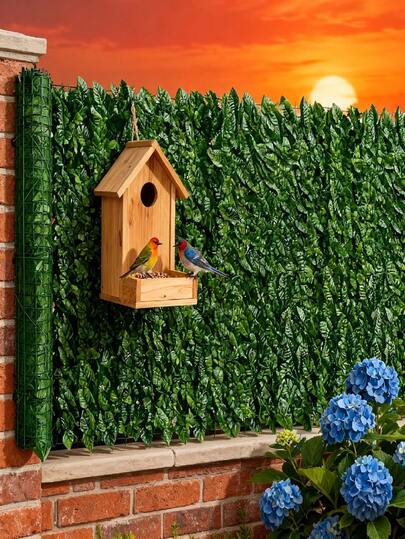 Hàng rào dây leo nhân tạo, hàng rào cây thường xuân nhân tạo, hàng rào riêng tư nhân tạo có thể thu gọn, trang trí đám cưới, hàng rào trang trí sân vườn ngoài trời, phù hợp cho những người đam mê làm vườn, những người muốn trang trí sân trong/ban công/cửa hàng, người tổ chức sự kiện, nhân viên làm đẹp hàng rào công trường bất động sản/xây dựng/hàng rào và màn chắn sân trong, bảo vệ sự riêng tư ban công, trang trí tường cửa hàng, thiết lập phông nền sự kiện, làm đẹp hàng rào công trường xây dựng/bất động sản.