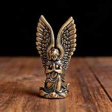 Best Selling - Brass Angel Wings Figurine - Decor - Home Decoration - Tea Pet - Craft - Statue Ornament - Gift For Men - Gift For Women - Small Gift - Multicolor - View 8